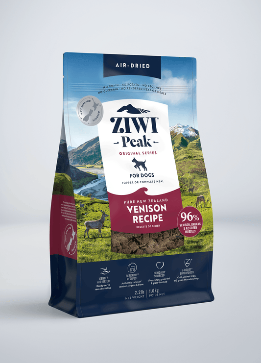 Original Air-dried Venison Recipe for dogs | Air-dried food for dogs