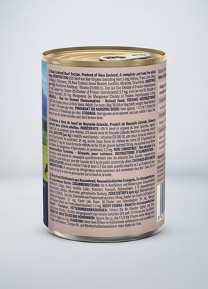 Original Canned Wet Beef Recipe for dogs