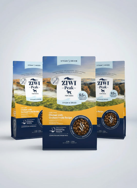 Chicken with Orchard Fruits 3 x Bag Bundle (Short-Dated) | Steam & Dried 