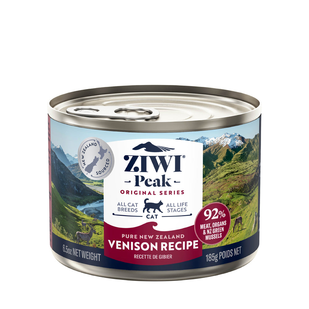 ZIWI Peak Wet Venison Cans For Cats